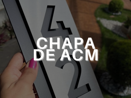 CHAPA DE ACM