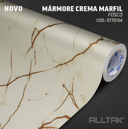 AD ALLTAK DECOR MARMORE CREMA MARFIL FOSCO C/ 1,22 MT