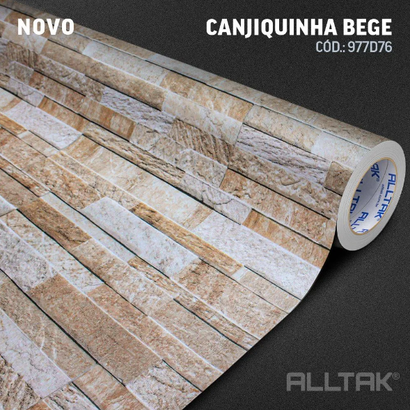 AD ALLTAK DECOR CANJIQUINHA BEGE C/ 1,22 MT