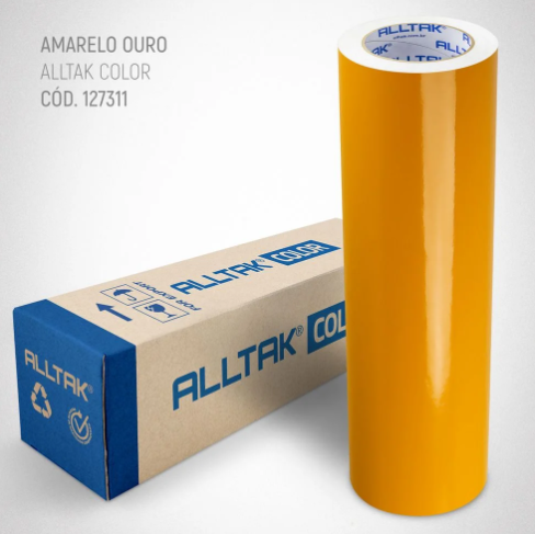 AD ALLTAK COLOR AMARELO OURO C/ 1.00MT