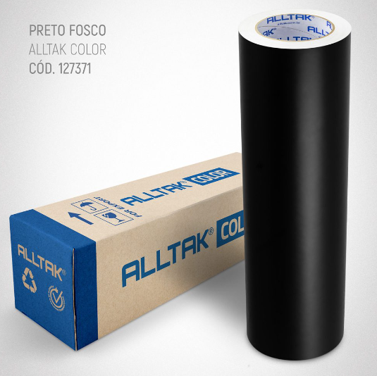 AD ALLTAK COLOR PRETO FOSCO 0,08 1,00 MT