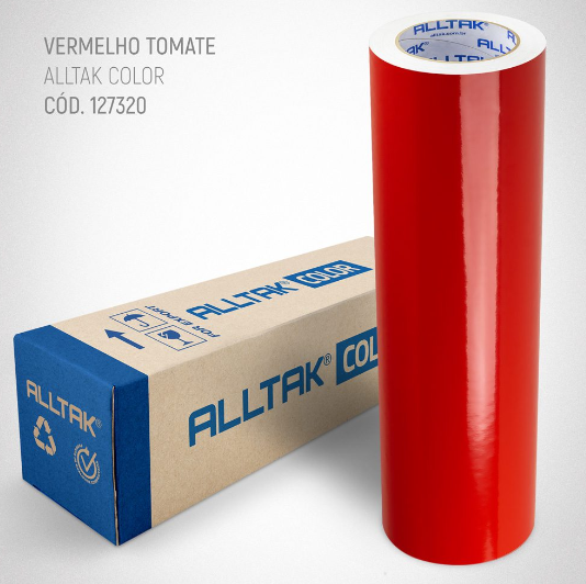 AD ALLTAK COLOR VERMELHO TOMATE C/ 1.00 MT