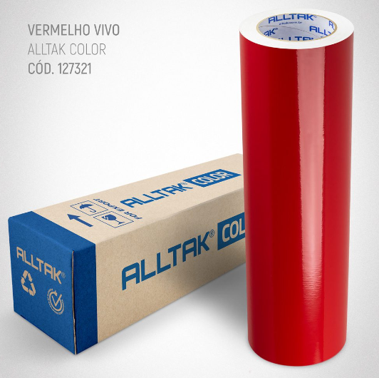 AD ALLTAK COLOR VERMELHO VIVO C/ 1.00 MT