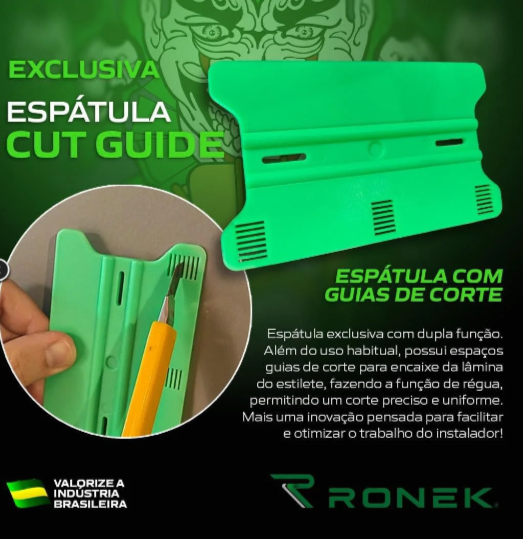 Espátula Cut Guide 5" - Guia de Corte